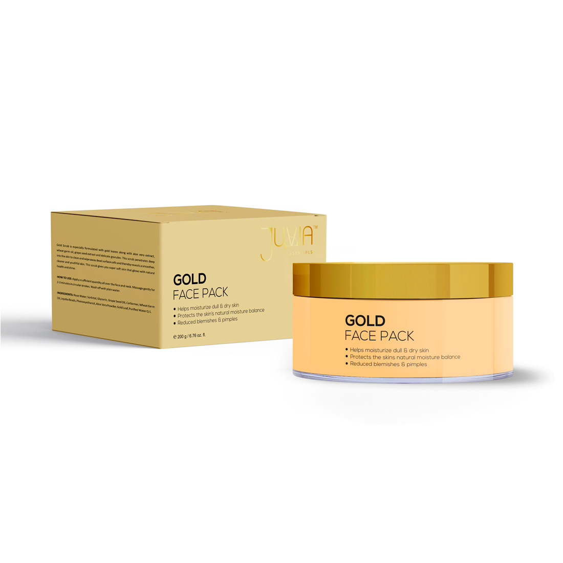 Gold Face Pack 200 G